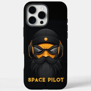 怒宇宙パイロットブラック iPhone 16 PRO MAXケース