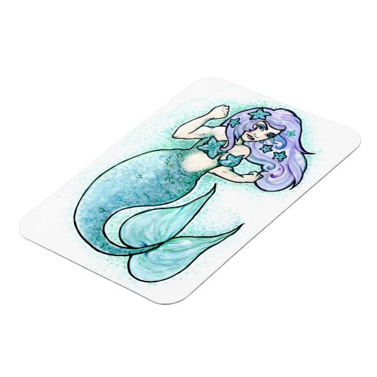 怒小さな人魚 マグネット (左側)