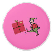 怒小妖精や小人 セラミックノブ (正面)