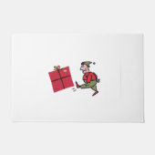 怒小妖精や小人 ドアマット (正面)