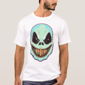 怒幽霊 – ハロウィーンTシャツ Tシャツ (正面)