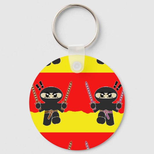 怒忍者 キーホルダー (正面)