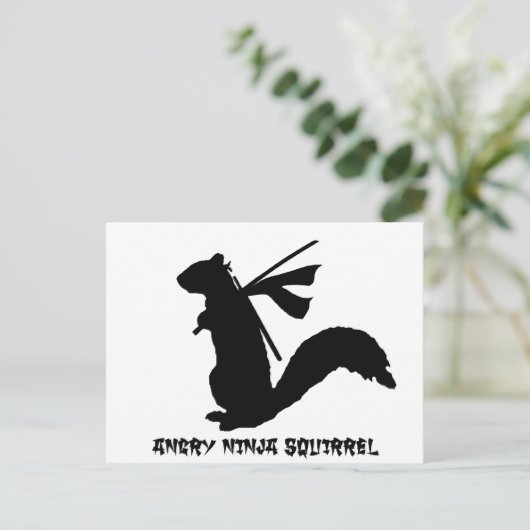 怒忍者 ポストカード (スタンド正面)