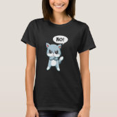 怒文cat tシャツ (正面)