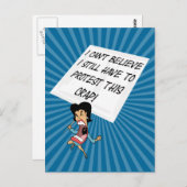 怒活動家 ポストカード (正面/裏面)