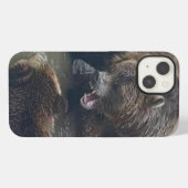 怒熊 iPhoneケース (裏面横)