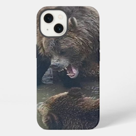 怒熊 iPhoneケース (裏面)