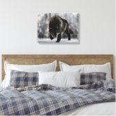 怒狼 キャンバスプリント (インサイチュ (寝室))