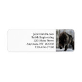 怒狼 ラベル (正面)