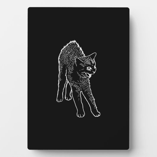 怒猫 フォトプラーク (正面)