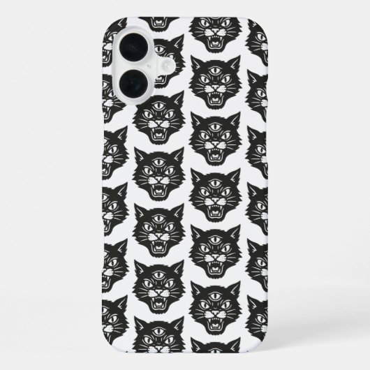 怒猫 iPhoneケース (裏面)