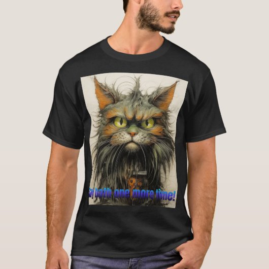 怒猫 Tシャツ (正面)