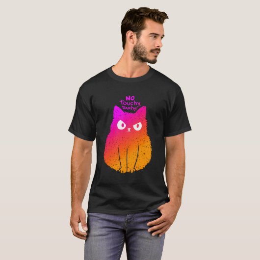 怒猫 Tシャツ (正面フル)