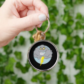 怒稲妻黒雲 キーホルダー (手)