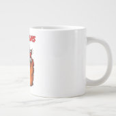 怒走Good Morning Football Specialty Mug ジャンボコーヒーマグカップ (右)