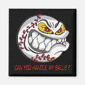 怒野球 マグネット (正面)