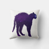 怒銀河系猫グラフィックデザイン クッション (裏面)