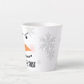 怒雪だるま「コーヒーファースト」 カフェラテマグ (正面)