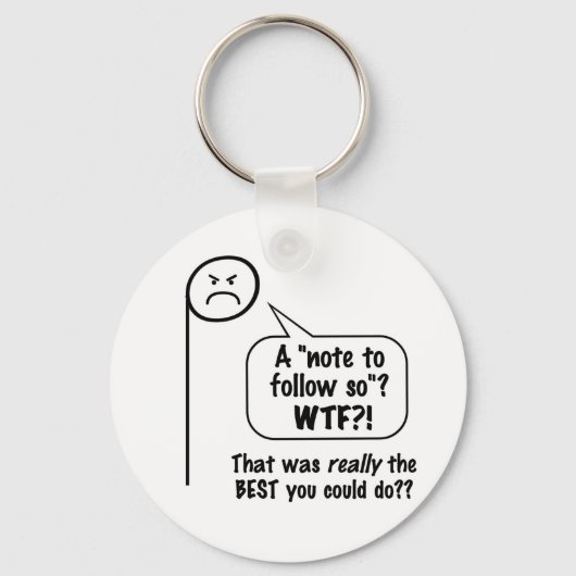 怒音符「la」 キーホルダー (正面)