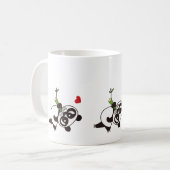 怒顔パンダ39 コーヒーマグカップ (正面左)