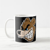 怒顔 コーヒーマグカップ (左)