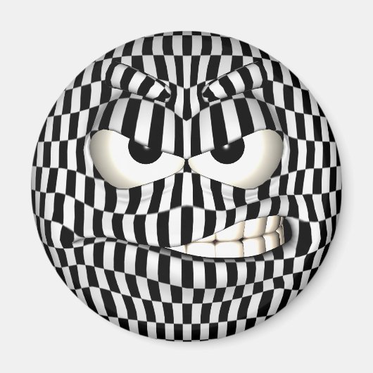 怒顔 マグネット (正面)