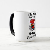 怒顔 モーフィングマグカップ (正面左)