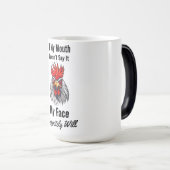 怒顔 モーフィングマグカップ (正面右)