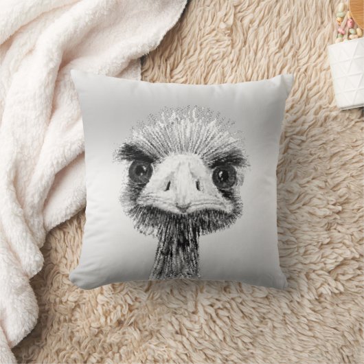 怒鳥 クッション (ブランケット)