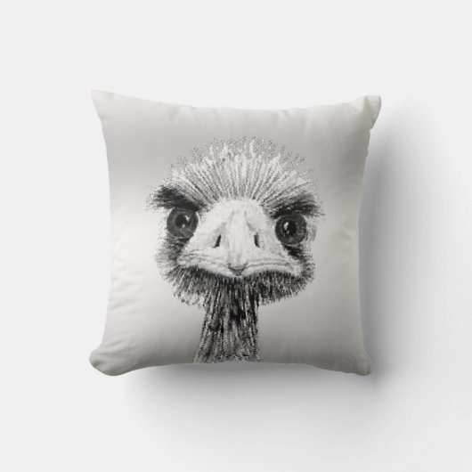 怒鳥 クッション (正面)