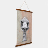 怒鳥 吊り下げ型タペストリー (傾斜あり)