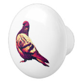 怒鳩 – バユーモアのあるードアイコン セラミックノブ (右)