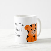 怒鳴る時聞く コーヒーマグカップ (正面右)