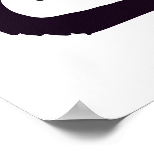 怒黒猫 ポスター (角)