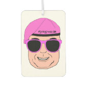 怒 カーエアーフレッシュナー (正面)