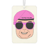 怒 カーエアーフレッシュナー (裏面)