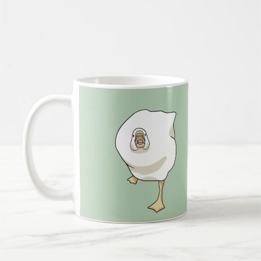 怒 コーヒーマグカップ (左)