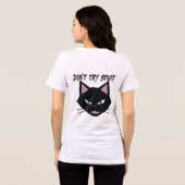 怒Black Cat – ミニマお洒落リスト「DONT TRY物 トライブレンドＴシャツ (裏面全面)
