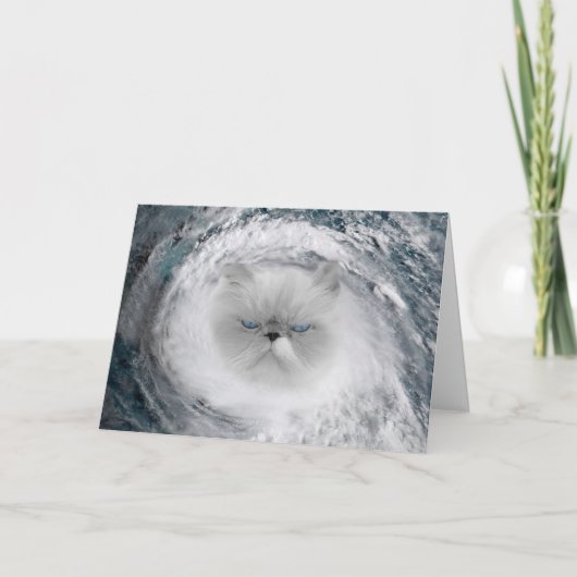 怒Cat 5ハリケーン カード (正面)