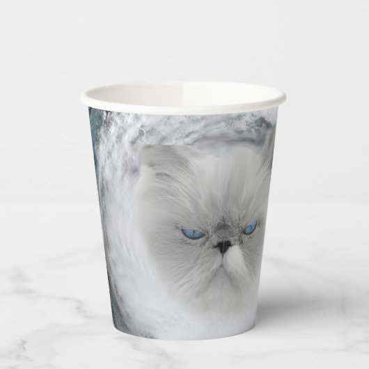 怒Cat 5ハリケーン 紙コップ (左)