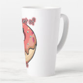 怒Donut：忍耐の新しい カフェラテマグ (右アングル)