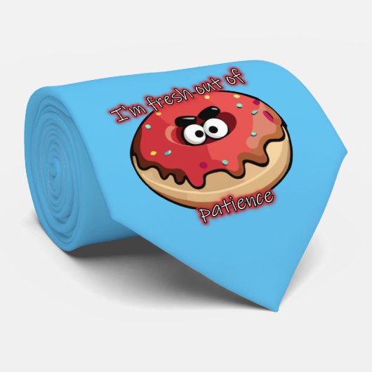 怒Donut：忍耐の新しい ネクタイ (ロール)