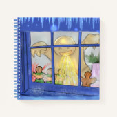 怒Gingerbread Giant Notebook - Holiday Tale ノートブック (正面)