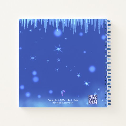 怒Gingerbread Giant Notebook - Holiday Tale ノートブック (裏面)