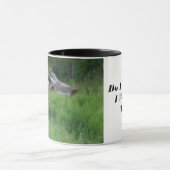 怒Owl No Talking Coffee Mug マグカップ (中央)