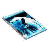 "怒Polar Bear"キュイ絵画ー。買今 ノートブック (右側)