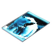 "怒Polar Bear"キュイ絵画ー。買今 ノートブック (左側)