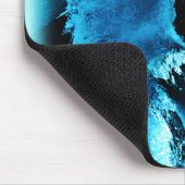 "怒Polar Bear"キュイ絵画ー。買今 マウスパッド (コーナー)