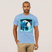 "怒Polar Bear"キュイ絵画ー。買今 Tシャツ (正面フル)