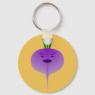 怒Turnip by Kenneth Yoncich キーホルダー